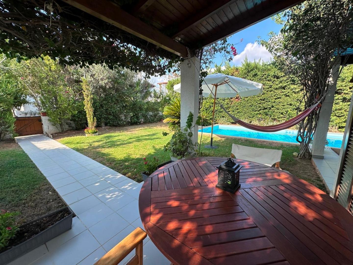 Villa Amy With A Pool In Porto Hydra By Goutos Properties Thermisía Buitenkant foto