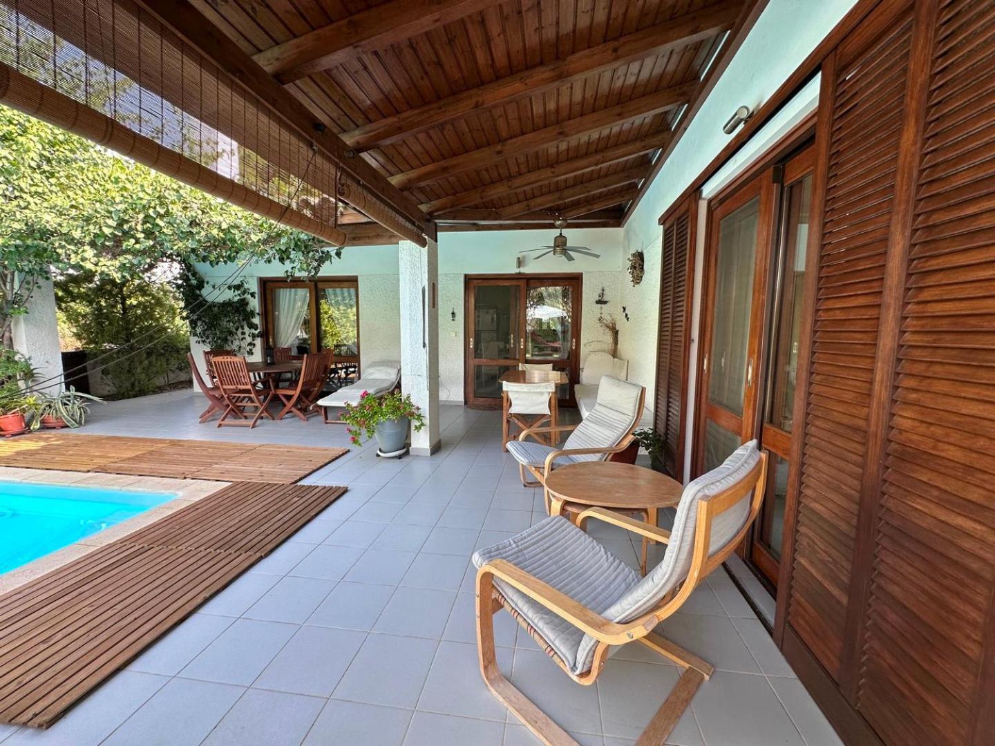 Villa Amy With A Pool In Porto Hydra By Goutos Properties Thermisía Buitenkant foto